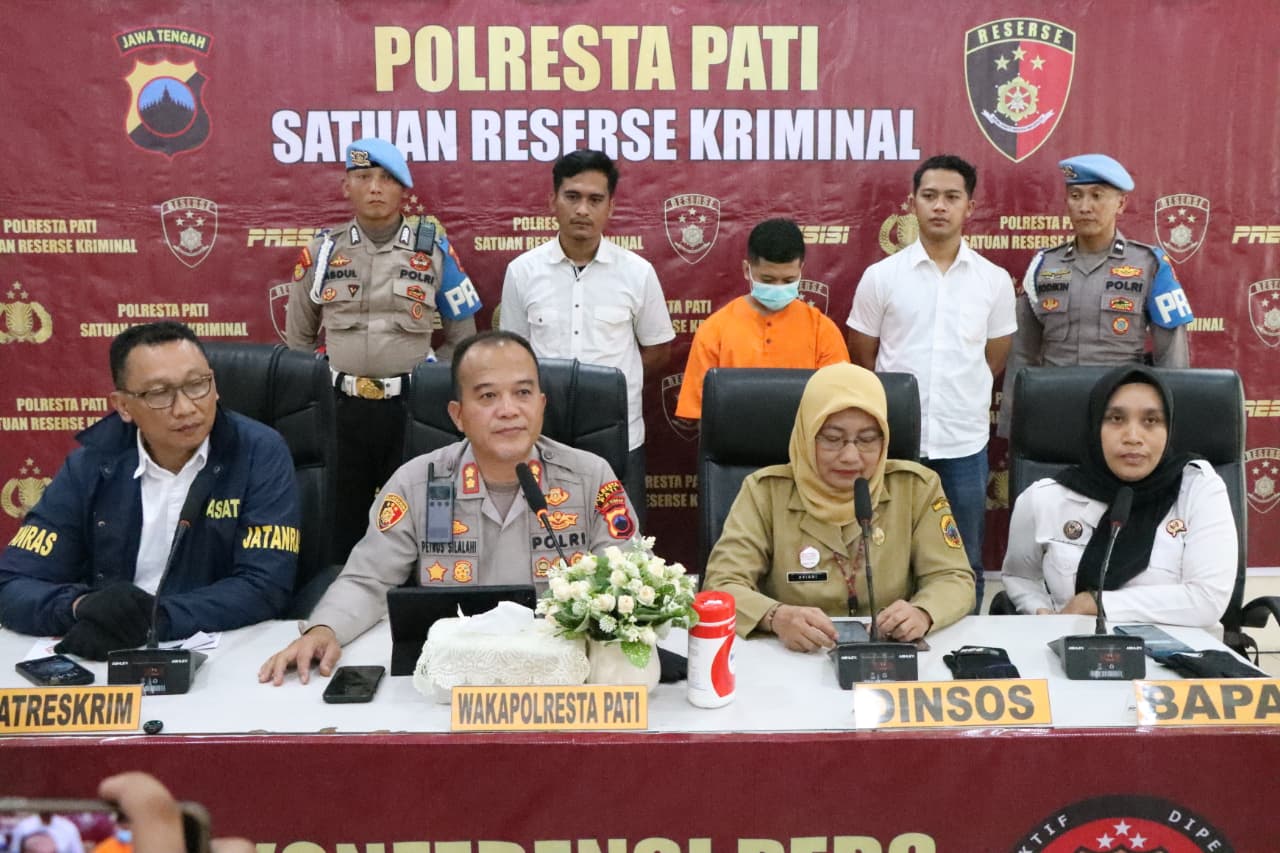 Persetubuhan Anak Berujung Pembuangan Bayi di Pati, Polisi Ungkap Pelaku